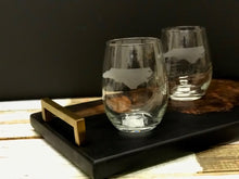 Load image into Gallery viewer, North Carolina Wine Glass