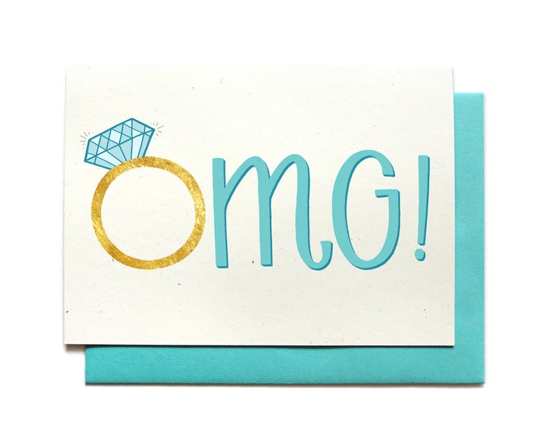 OMG Engagement/Wedding Card