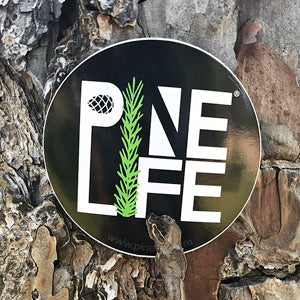 Round Pine Life Sticker