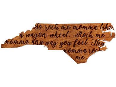 Wagon Wheel - NC Wall Hanging
